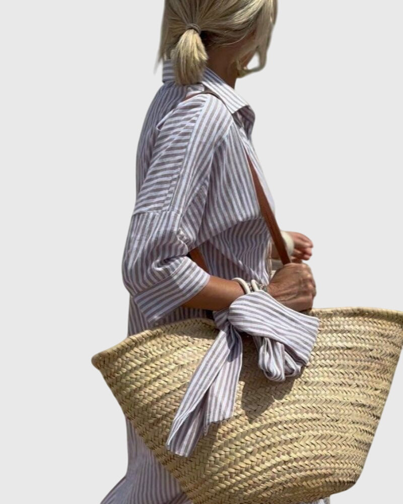Ellen™ | Classic Striped Dress