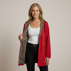 Reversible Hooded Coat