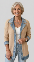 Margaret | Mixed Jacket