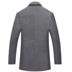 Kingsman™ | Tailored Wool-Blend Pea Coat
