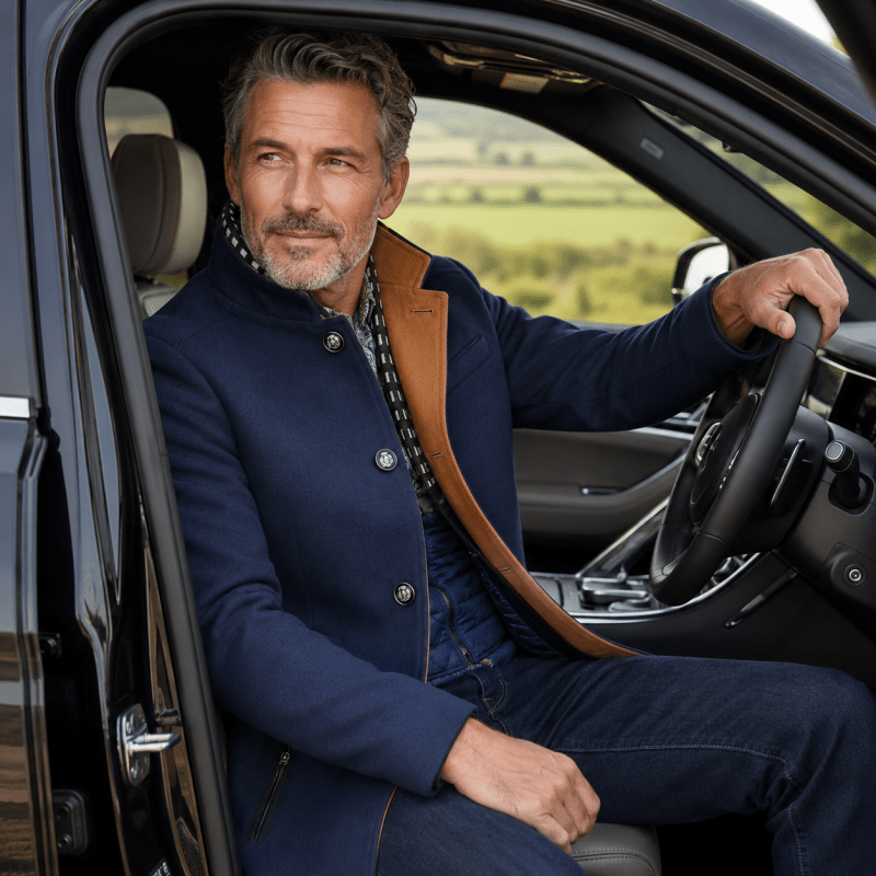 Kingsman™ | Tailored Wool-Blend Pea Coat
