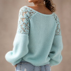Bella™ | Lace-Knit Sweater