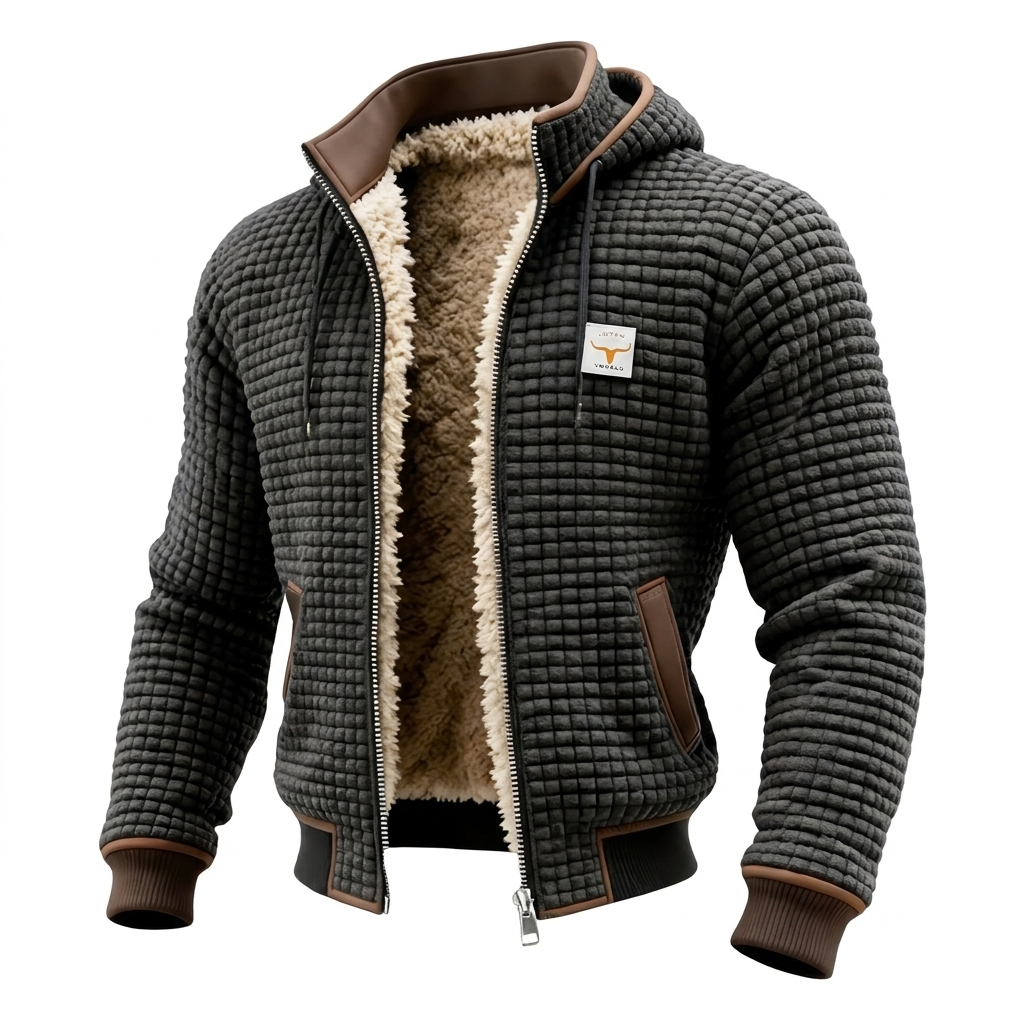 Hudson™ | Retro Hooded Zip Jacket
