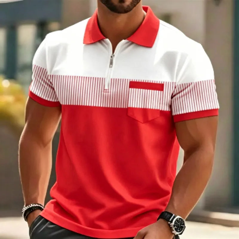 Kellan™ | Zip-Collar Polo Shirt