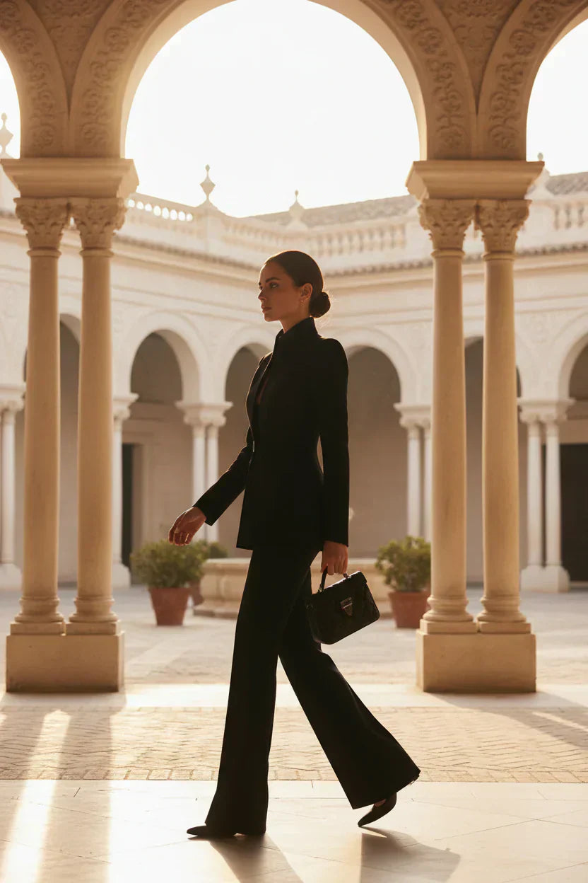 Georgina | Blazer and Palazzo Pants Set