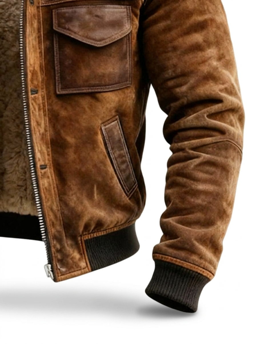 Willem™ | Sherpa-Lined Vintage Jacket
