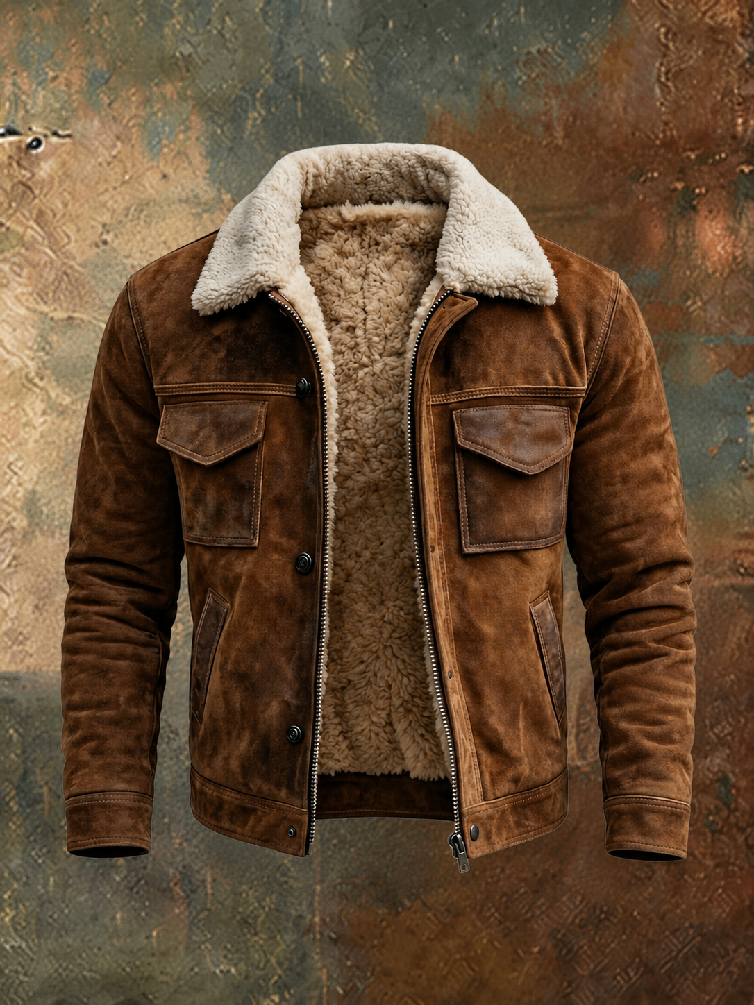 Willem™ | Sherpa-Lined Vintage Jacket