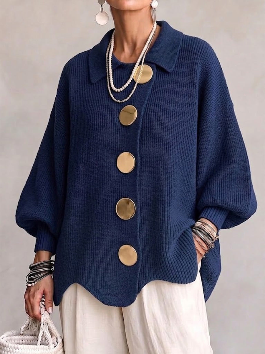 Karina™ | Oversized Collared Cardigan