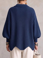 Karina™ | Oversized Collared Cardigan
