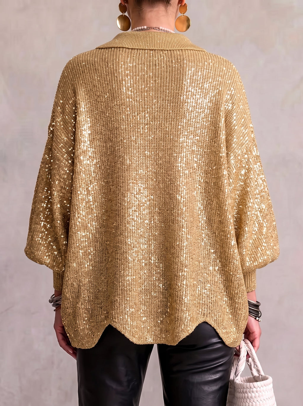 Karina™ | Oversized Collared Cardigan