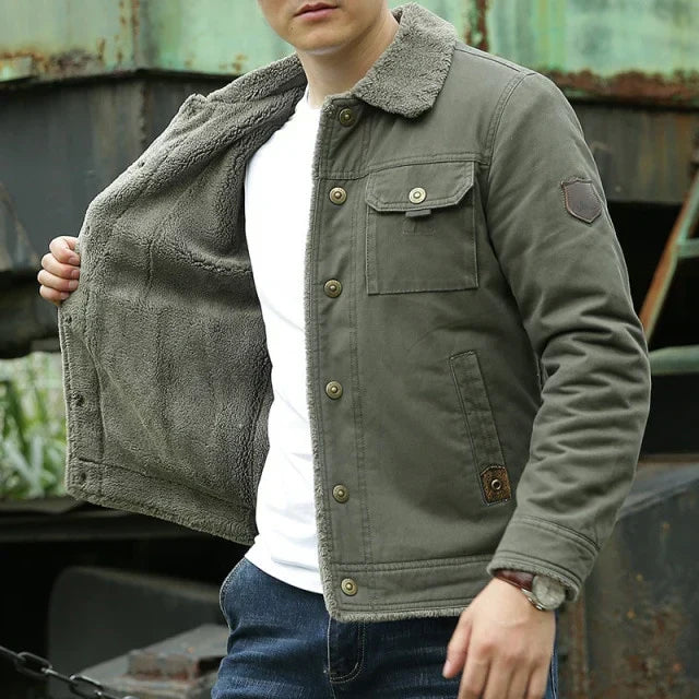 Danny™ | Wool-Lined Winter Jacket