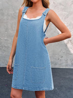 Lisa | Casual Denim Overall Dress