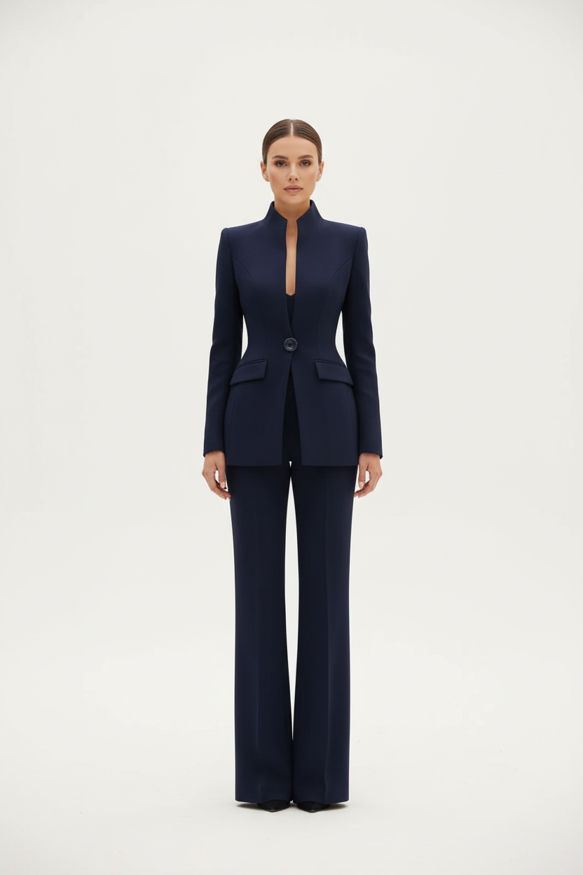 Georgina | Blazer and Palazzo Pants Set