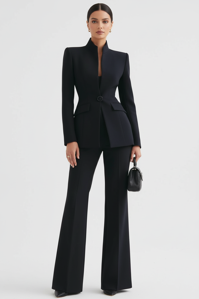 Georgina | Blazer and Palazzo Pants Set