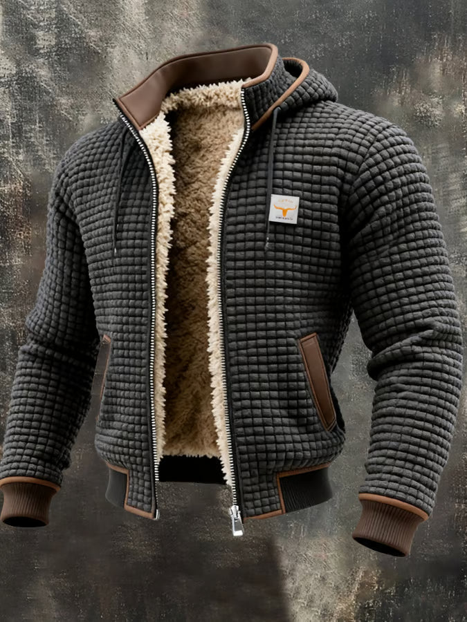 Hudson™ | Retro Hooded Zip Jacket