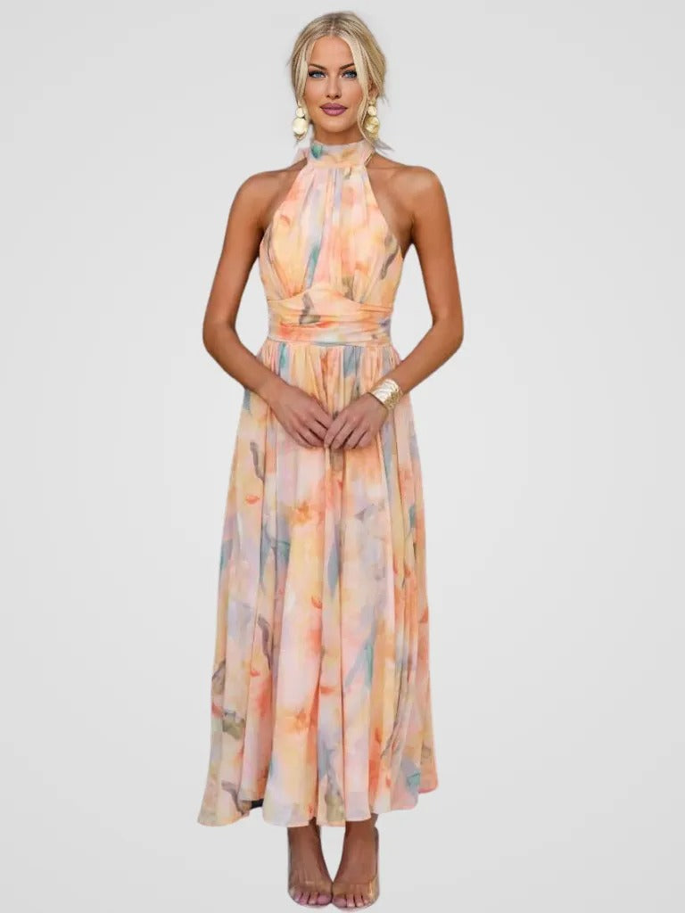 Elviana™ | Elegant Midi Dress